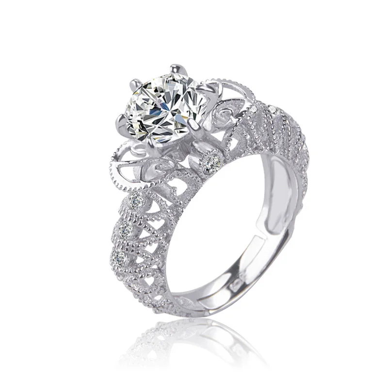 808 STORE Hot Sale Fashion Classic Design Jewelry Adjustable Ring Engagement Wedding Party Rings Accessories | Украшения и