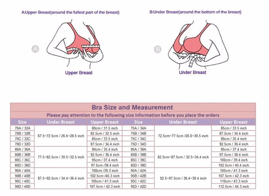 bra size