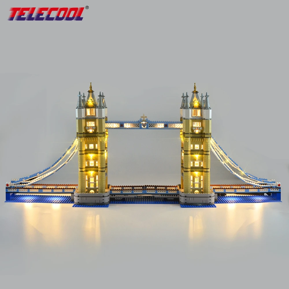 

TELECOOL Led Light Kit For Architecture London Tower Bridge Light Set Compatible With 10214 And 17004 (NOT Include The Model)