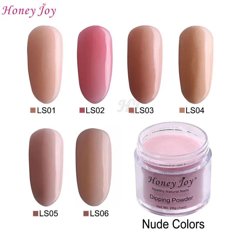 

Very Fine 28g/Box Sheer Nude Color Collection Dipping Powder No Lamp Cure Nails Dip Powder Natural Dry Gel Polish Salon Effect