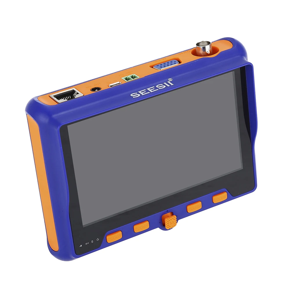 SEESII " HD 1080P Тестер монитор TVI CVI AHD VGA CVBS 4в1 IP CCTV камера безопасности PTZ RS485 контроль 2MP 12 В тестер камеры
