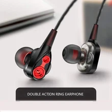 Heatosteped динамический привод в ухо наушники бас стерео наушники с микрофоном Спорт Бег для телефон Xiaomi Наушники для xiaomi наушники для телефона с микрофоном Kulaklık fone de ouvido Auriculares наушники игровые