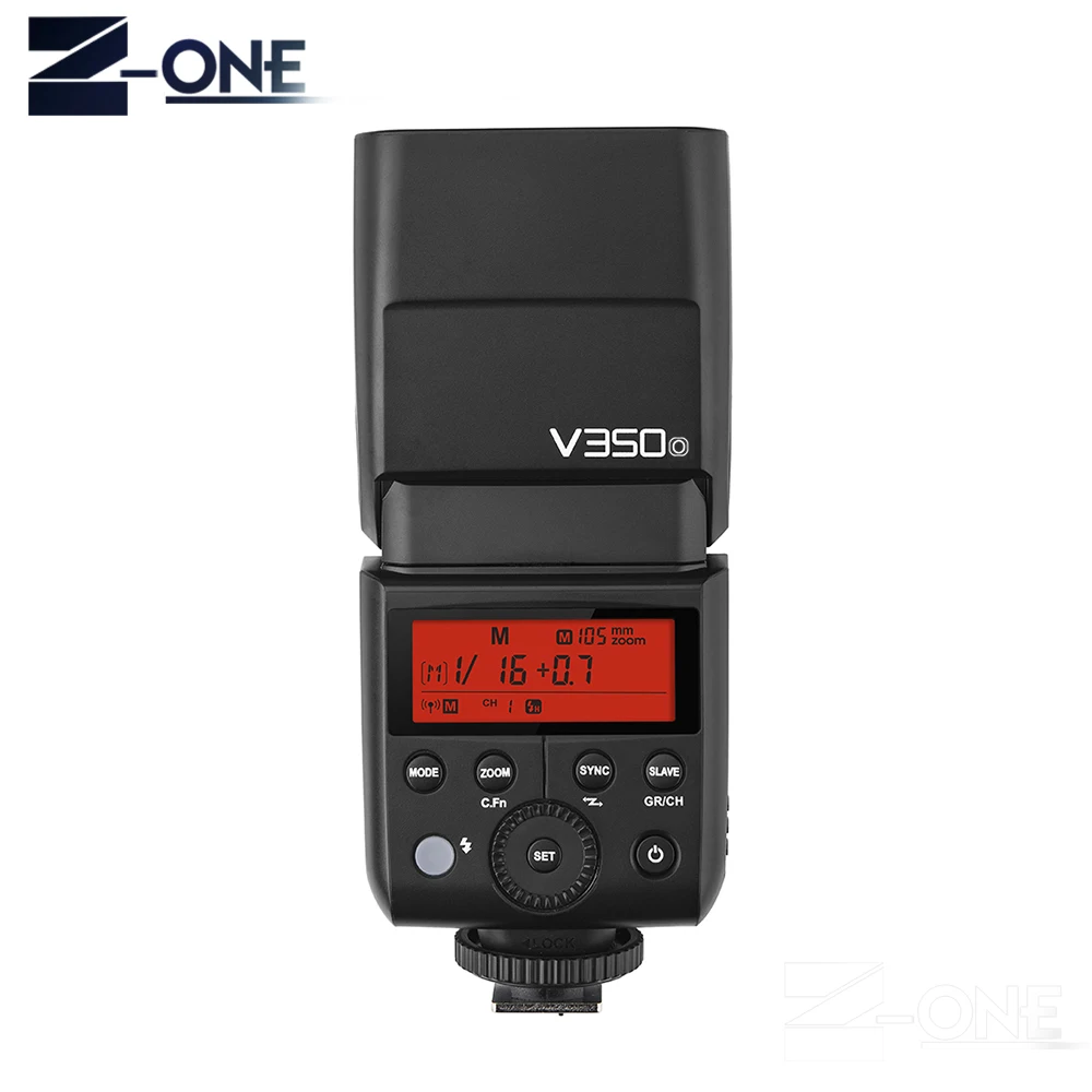 Godox V350O ttl HSS 1/8000 s GN36 0,1 s~ 1,7 s перерабатываемая камера Speedlite Flash+ передатчик Xpro-O для Olympus Panasonic