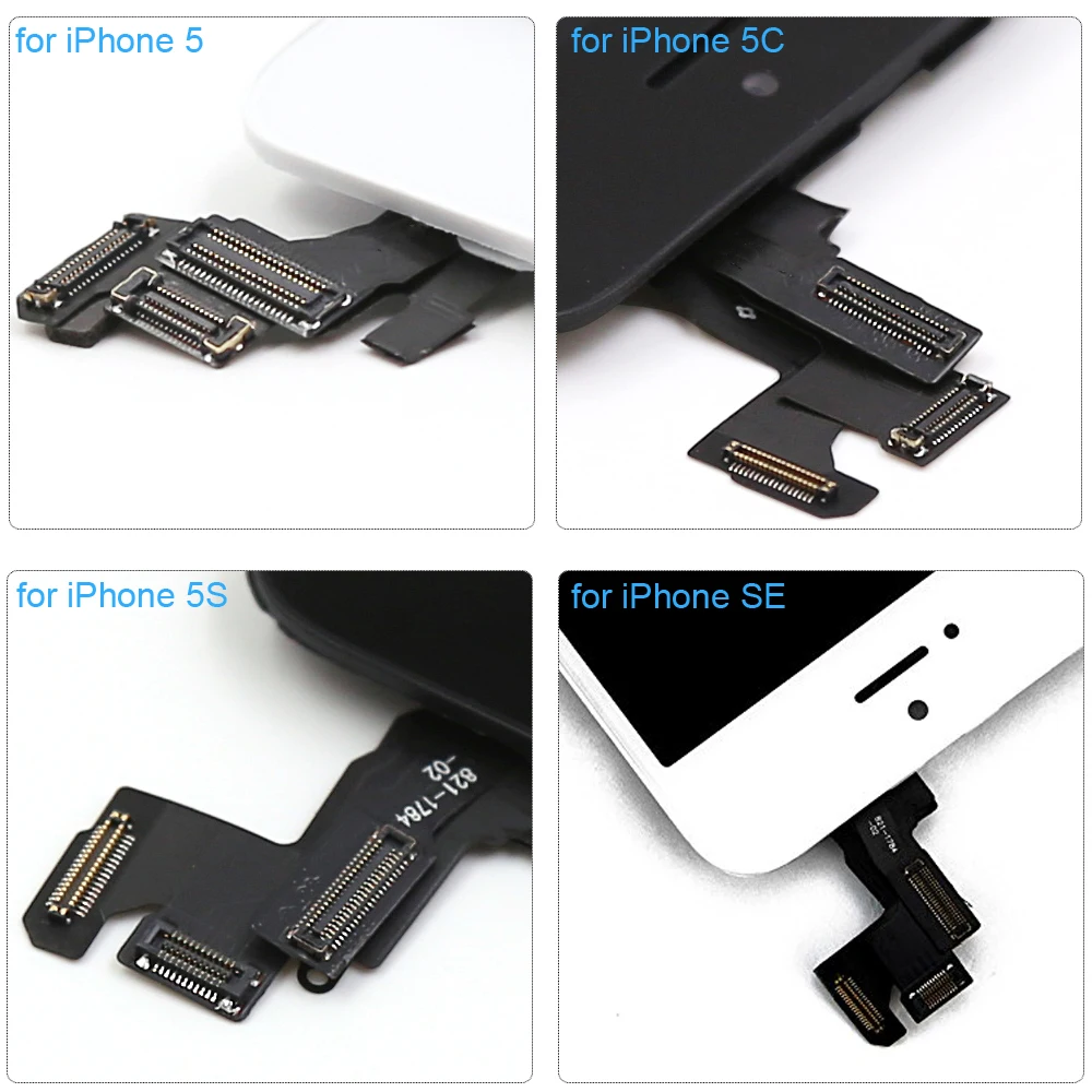 Черный/белый полная сборка ЖК дисплей дигитайзер для iPhone 5 S C Se AAA lcd сенсорный