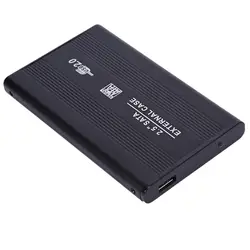 Алюминий сплав HD HDD жесткий 2,5 "HD BOX USB2.0 коробка SATA для Windows XP/Vista/Win7/Win8/Win10 Mac OS 8,6 hdd корпус