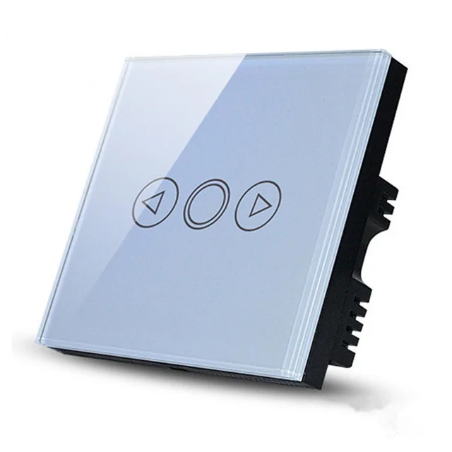 High quality led touch dimmer switch 20 600W Crystal panel wall