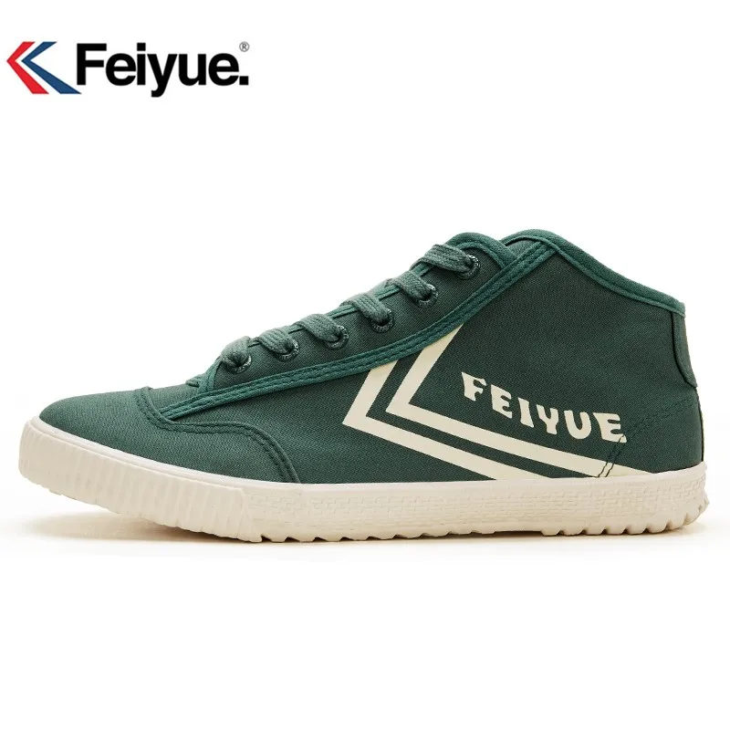 Feiyue/Мужская и женская обувь; классическая рыцарская обувь; Черная парусиновая резиновая обувь на шнуровке; кроссовки