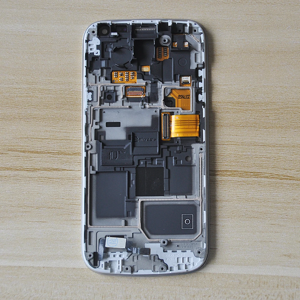 Pаспродажа Sinbeda AMOLED Мобильный телефон ЖК дисплей для samsung Galaxy S4 Mini i9190 i9192 i9195 lcd кодирующий преобразователь сенсорного экрана в сборе рамка