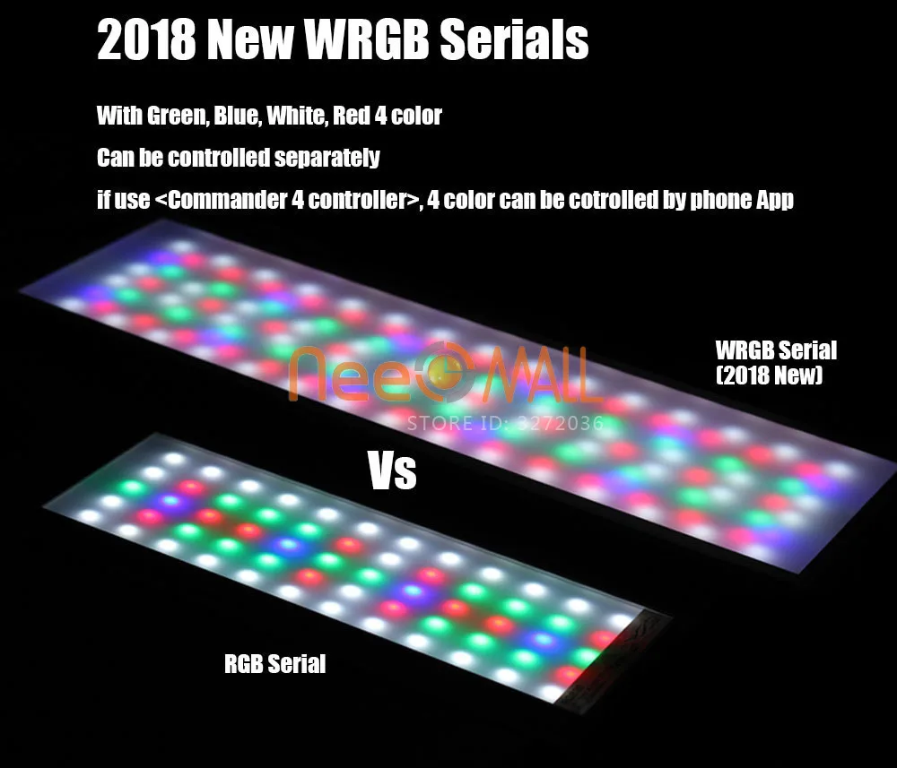 

Chihiros WRGB Aquarium Led Light Water Plant Grow Smart App Control Lamp Adjustable Color Sunrise Sunset ADA Style Fish Tank