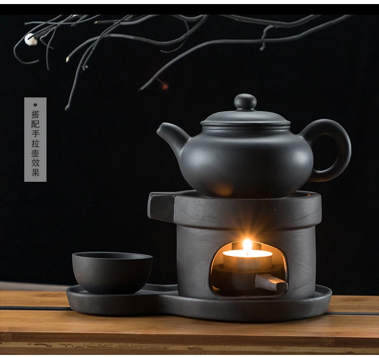 Винтажный керамический нагреватель бытовой офисный чайный набор кунг-фу аксессуары для чайника держатель свечи теплая чайная плита вареный Чай Кофейная база