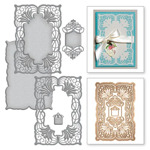 

Cascading Grace Metal Cutting Dies Scrapbooking For Card Making DIY Embossing Cuts New Craft Cute Photo Album
