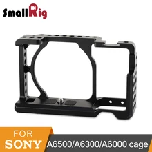 SmallRig Камера клетка для sony A6000/A6300/A6500 ILCE-6000/ILCE-6300/A6500/Nex-7 Алюминий сплав клетка для штатива с креплением в виде чашечных держателей монитор-1661