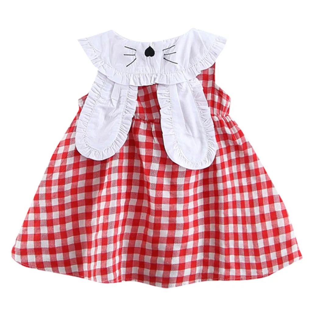 0-3 Years Old Autumn Baby Kids Suit Mini Dress HOMEBABY Toddler Girl Cute Rabbit Bandage Dress