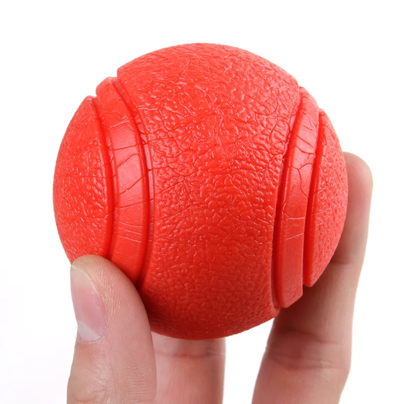 Rubber Bouncy Ball Pet Toy Ball Large Dog Pets Play Resistant Bite Chew