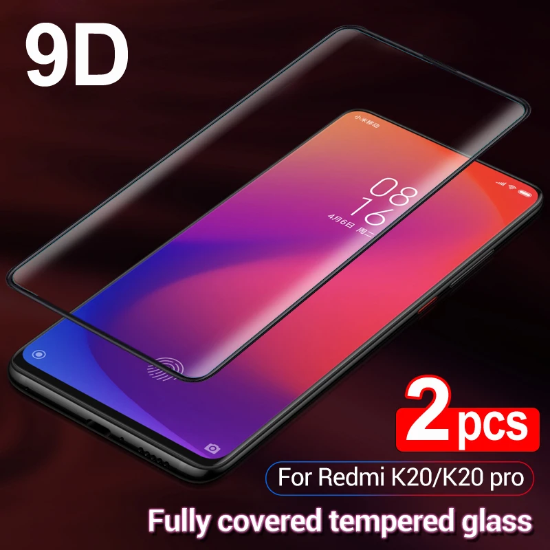 2 шт 9D стекло Xiao mi Red mi K20 Pro закаленное стекло для защиты экрана на Xio mi Red mi Note 7 6 Pro Red mi 6A 9t 9 SE 8 lite A2 стекло