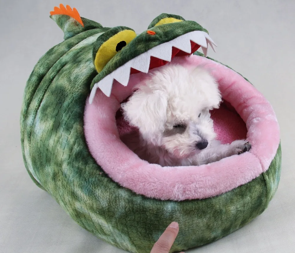 

crocodile and dinosaur Upgraded Animal Series Cotton Dog house, pet cushon home furniture,microsoft velvet dog bedding