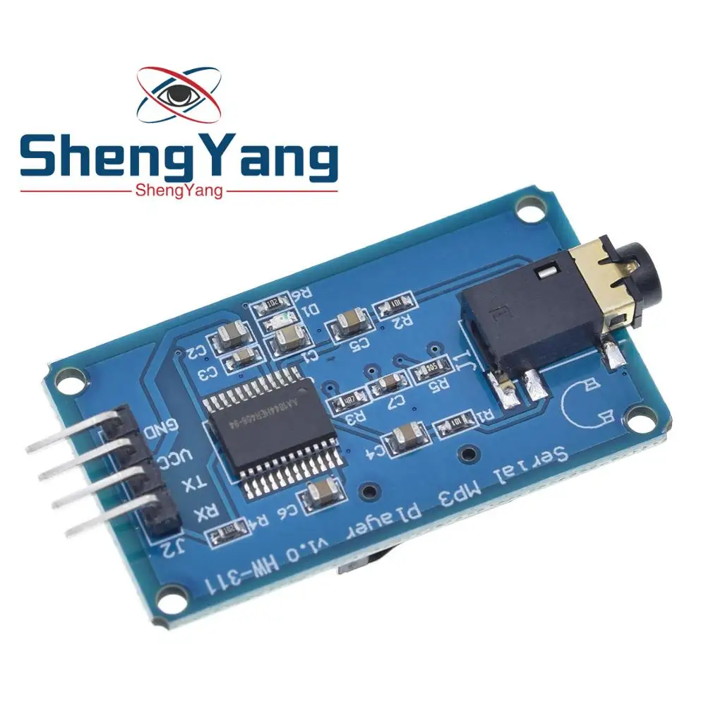 ShengYang YX6300 YX5300 UART серийный модуль управления MP3 музыкальный плеер для Arduino/AVR/ARM/PIC
