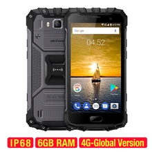 Ulefone Панцири 2 смартфон Android 7.0 Восьмиядерный 64-бит 2.6 ГГц 6 ГБ + 64 ГБ 16.0MP + 13.0MP IP68 Водонепроницаемый 5.0 дюймов 4 г мобильного телефона