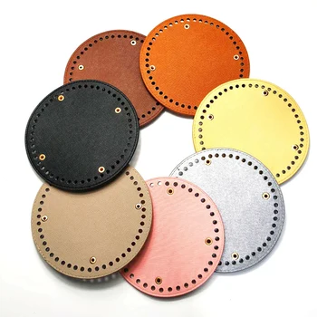 

2019 fashion women round Bottom for round Bag PU Leather Women Bags Handmade DIY Accessories replacement bag Bottom