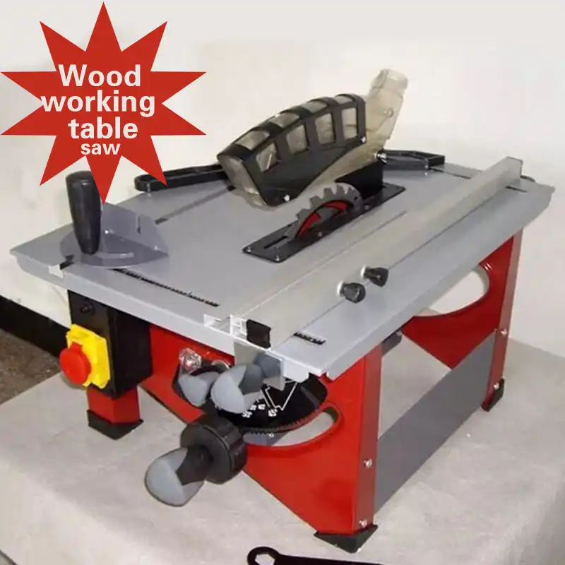 Multi function woodworking table planing small table saw bench drill