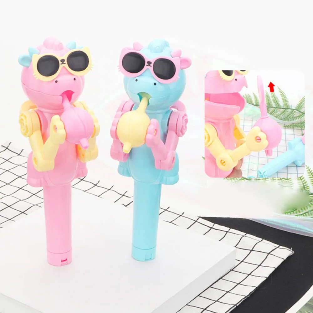 Креативный дизайн еды леденец динозавр леденцы Держатель подставка декомпрессионные игрушки для детей конфеты Пылезащитная игрушка подарок