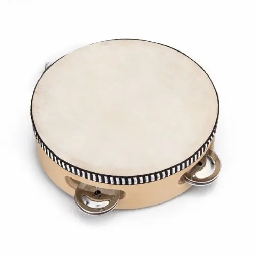 

Wholesale 5X 6" Musical Tambourine Tamborine Drum Round Percussion for KTV Party