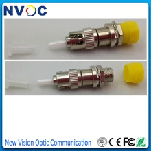 ST Female to FC Male Одномодовый симплексный волоконно-оптический адаптер, FC/UPC-ST/UPC Male to Female Fiber SM Hybrid Adapter