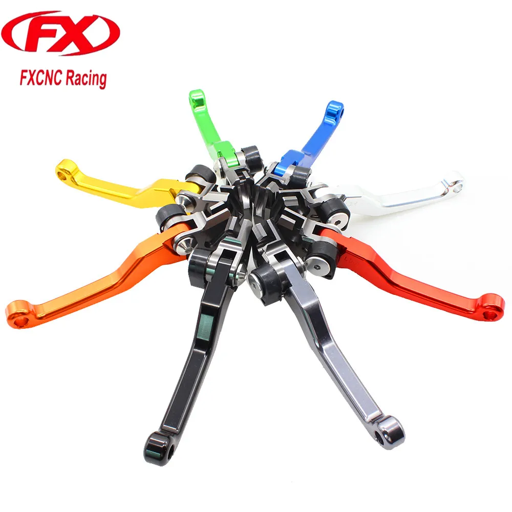 CNC Aluminum Motocross Brake Clutch Lever Dirt Bike Pivot Adjustable