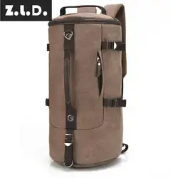 Z.l. D. Мужская большая Вместительная дорожная сумка, модная многофункциональная Холщовая Сумка, мужской рюкзак, сумка для путешествий