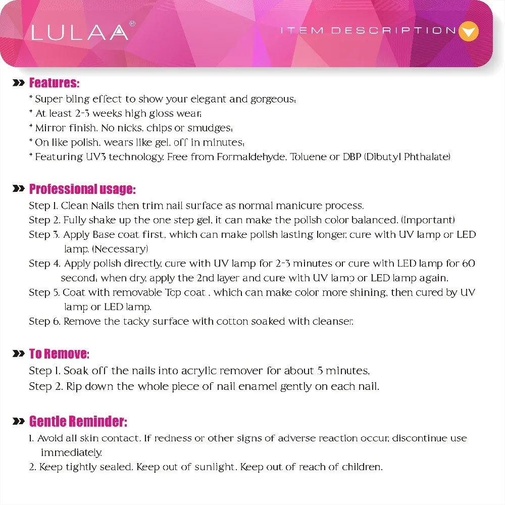 Lulaa новейший 7,5 мл Цветочный Гель-лак DIY Дизайн ногтей цветы цветной УФ-гель для ногтей стойкий цветочный гель