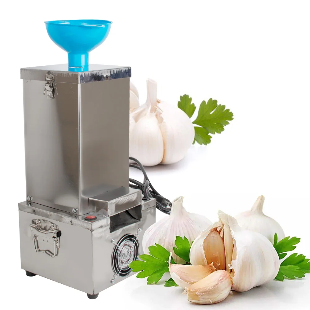 

Garlic Peeler Machine Commercial Electric Stainless Steel Silicone Garlic Peeling Machine 110V