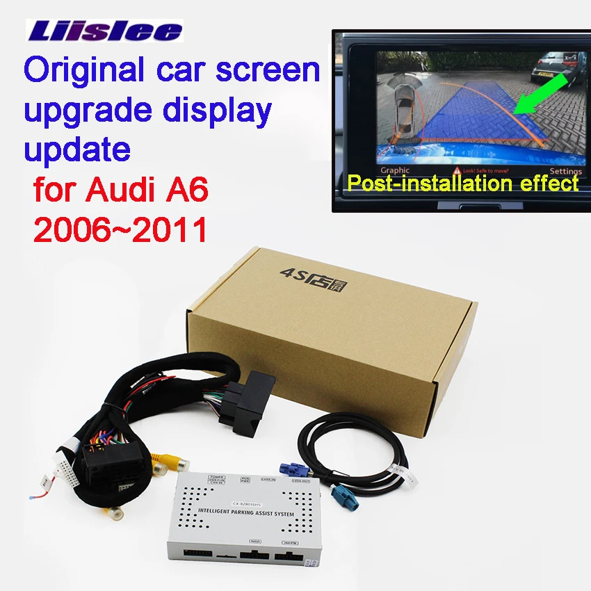 Car Screen Upgrade Display Update Rear Backup Camera Interface Kit for FAudi A6 2006~2011