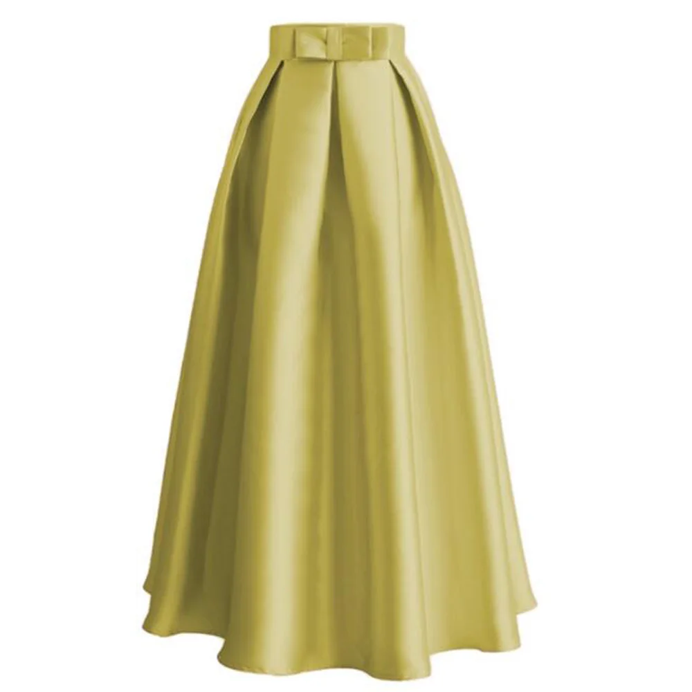 

2019 Muslim Long Skirt Islamic Bottoms Ankle-Length Turkish Dubai Women Casual Party Clothing Middle East Ramadan Maxi Skirts