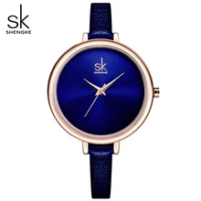 SHENGKE New Watch Women Creative Slim Quartz Wrist watches Ladies Brand Clock Design Elegance Fashion Watches relogio feminino