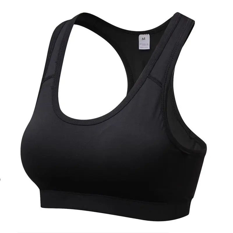 

EFINNY Women Ladies Racer Back Wire Free Bras Paded Bra Tops for Casual Workout