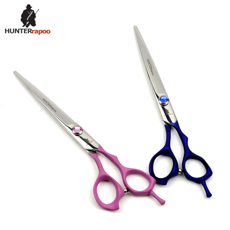 

30% OFF HUNTERrapoo HT9165 7.5 inch Pet Grooming Shears Stainless steel Stragith Cutting Pet Scissors For Dog Cat Beauty Tools