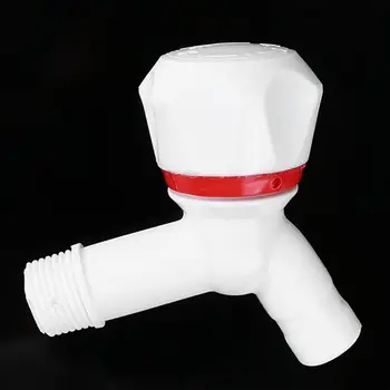 

Plastic Faucet PP Tap Male Thread Small Bibcock Easy Install Washing Machine Non Leaking Big Flow Water Nozzle Kitchen Bathroom