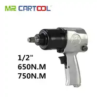 Air Impact Wrench Car Pneumatic Spanner Tire Repair Tool Tyre Change Tools 1/2" Inch 650N.M 750N.M For Auto Heavy Duty