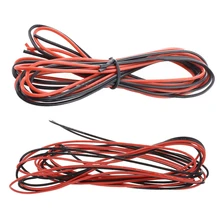 2x3 м 18 калибр и 2x3 м 16 Калибр AWG силиконовый резиновый провод кабель красный черный гибкий