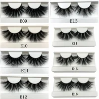 Mikiwi 25mm Mink False Eyelashes 25/50/75/100 pc Wholesale 3D Mink Lashes big white tray  Label Makeup Dramatic Long Mink Lashes 2