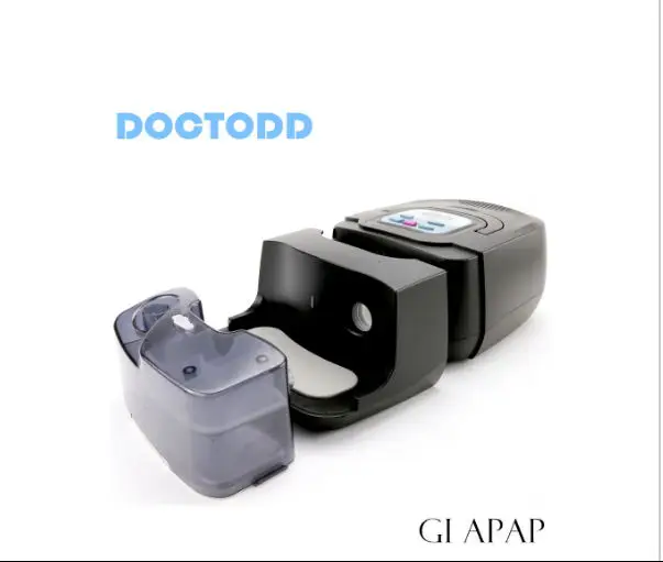 

Doctodd GI Auto CPAP APAP Respirator For Snoring And Apnea Therapy Medical APAP Machin W/ Humidifier Nasal Mask Tubing and Bag