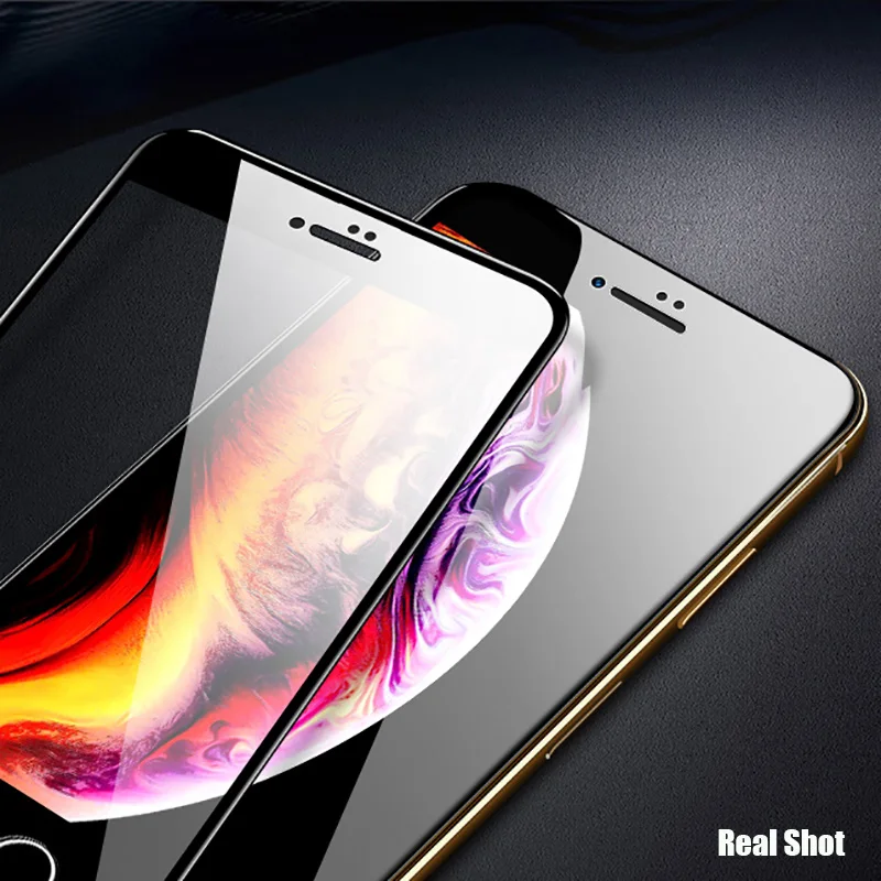 MOUSEMI Защитное стекло для iPhone 7 экрана закаленное 8 6 s Plus X XS Max XR стекло|Защитные