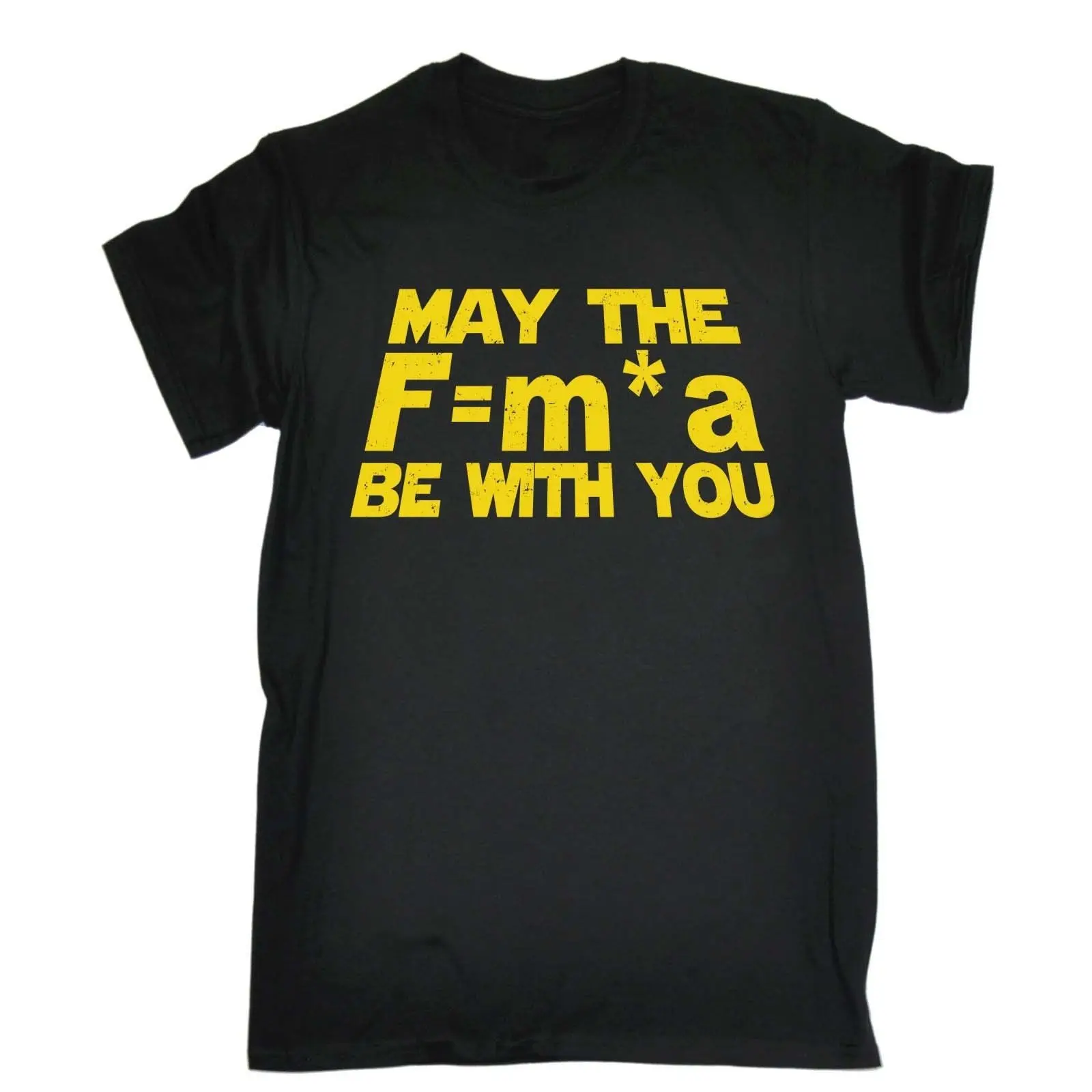 Футболка с надписью May The F = M * A Be with You Newtons Force Law забавный подарок на день рождения