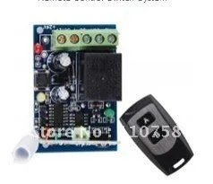 

Hot,Best Price Learning code 1CH DC 12V10A RF Remote Control System Receiver&Transmitter