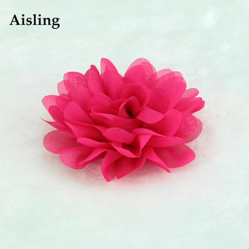 Aisling Новинка 20 шт./лот винтажные шифоновые 3D Цветы для свадебного украшения DIY