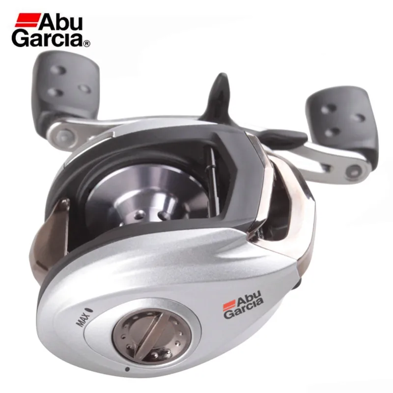 Original Abu Garcia SILVER MAX3 SMAX Right Left Hand Baitcasting Fishing Reel 6.4:1/5BB+1RB/202g Drag 8.1kg Bait Casting Reels Original Abu Garcia SILVER MAX3 SMAX Right Left Hand Baitcasting Fishing Reel 6.4:1/5BB+1RB/202g Drag 8.1kg Bait Casting Reels