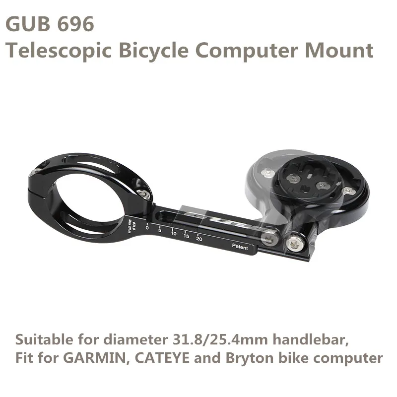 GUB 660 Bicycle Telescopic Handlebar Bike Computer Holder Rack