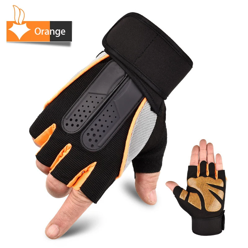 Gym Gloves Heavyweight Sports Exercise Weight Lifting Gloves Body Building Training Sport Fitness Gloves for Fiting Cycling