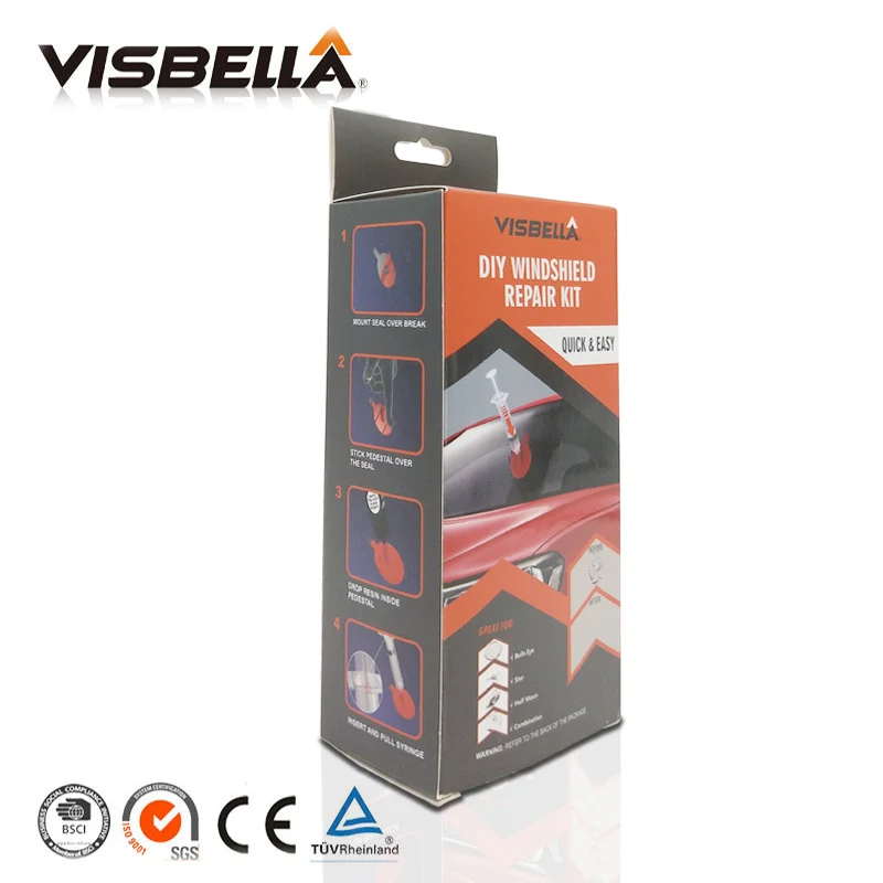 Information of Visbella DIY Windshield Repair kit Windscreen Glass Fix