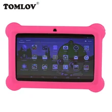 TOMLOV Kids Learning Machine Q88 7inch Children Tablet PC 1G+8GB A33 Quad Core Android 4.4 Tablet PC EU Plug TOMLOV Kids Learning Machine Q88 7inch Children Tablet PC 1G+8GB A33 Quad Core Android 4.4 Tablet PC EU Plug
